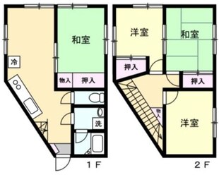 富岡西7丁目戸建の物件間取画像